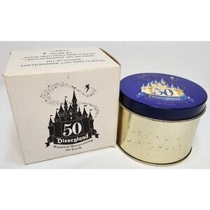 Disneyland 50th Anniversary Watch With Tin Happiest Homecoming On Earth 2005 NIB